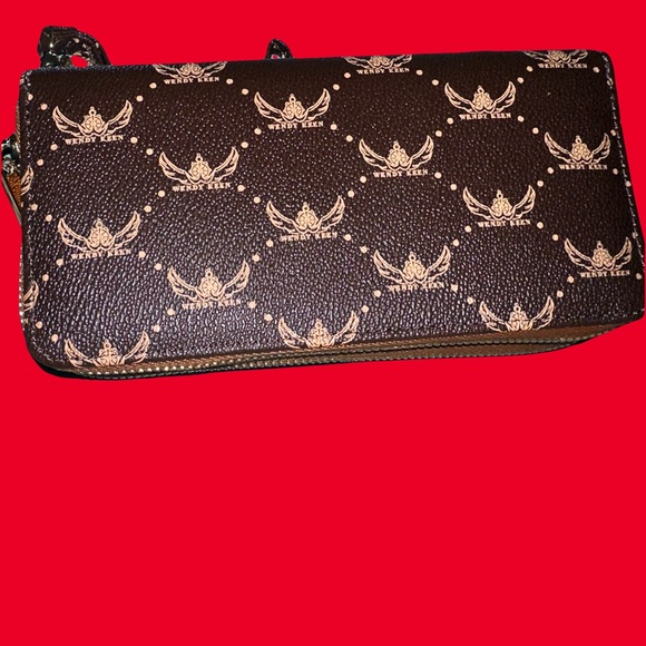 Wendy Keen Double Zip Around Wallet NWOT - Picture 2 of 7